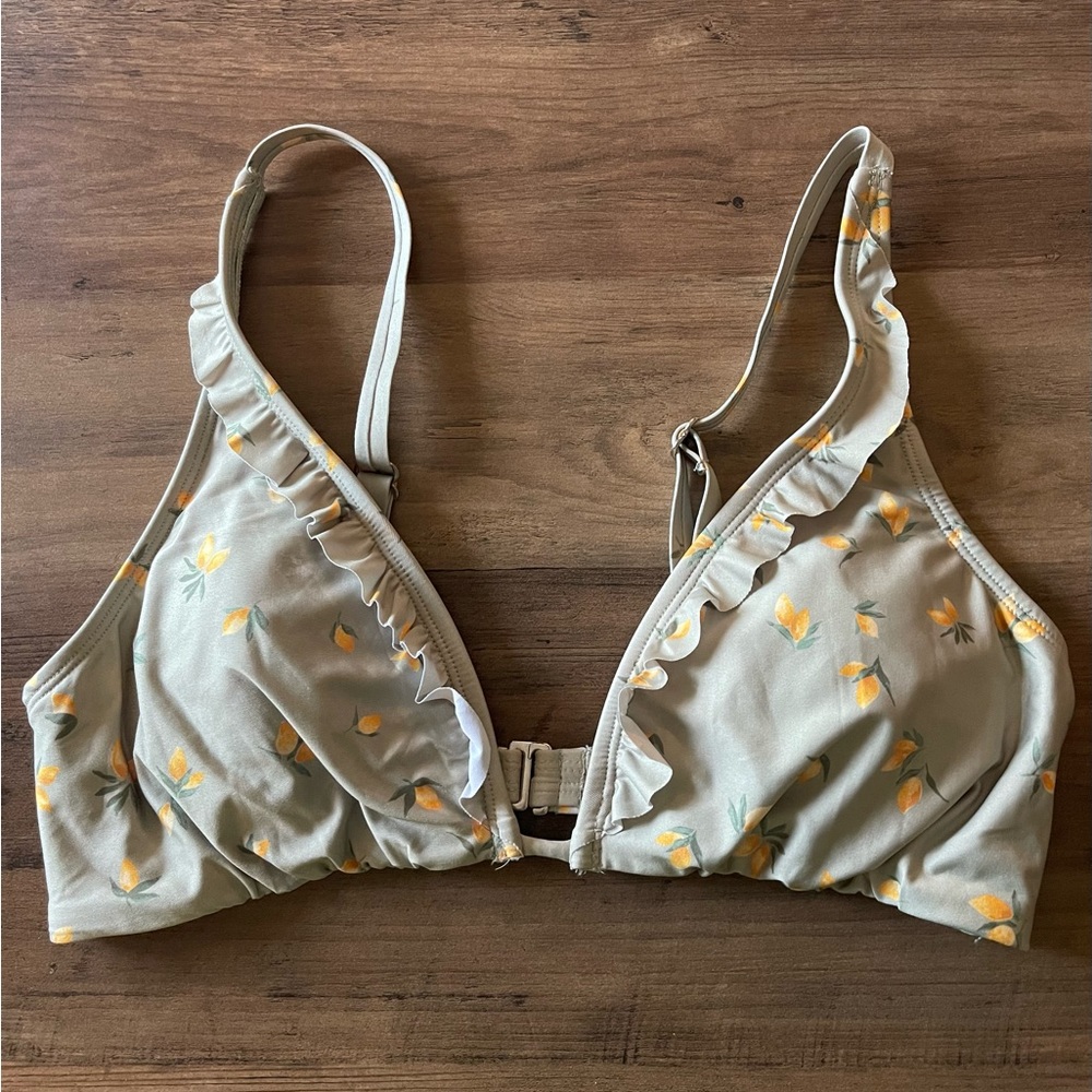 Lemon bikini top